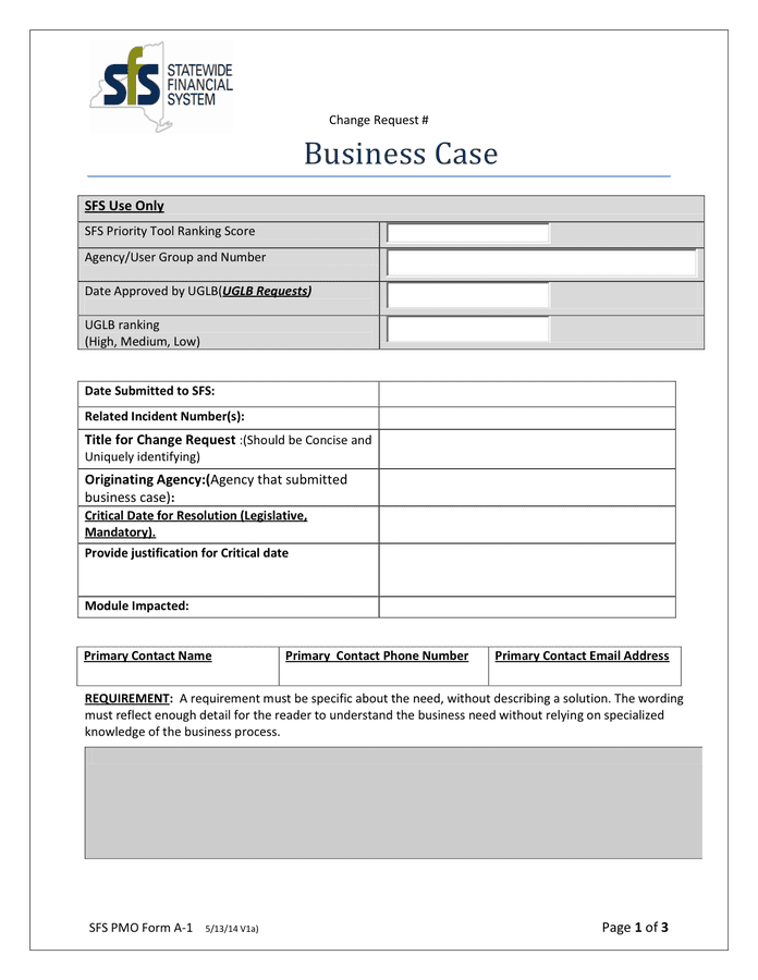 Business Case Template Download Free Documents For PDF Word And Excel