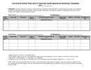 Corrective Action Plan Template page 1 preview