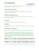 Project Weekly Status Report Template page 2 preview