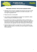 APPLICATION FOR EMPLOYMENT Sample page 1 preview