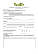 APPLICATION FOR EMPLOYMENT Sample page 2 preview