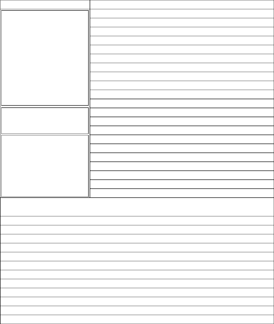 Cornell Notes Template in Word and Pdf formats - page 2 of 2