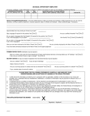 The State of Texas Application for Employment page 2 preview