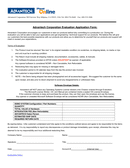 CREDIT APPLICATION FORM page 1 preview