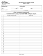 Course Sign In Sheet in Word and Pdf formats