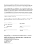 Copyright Release Form