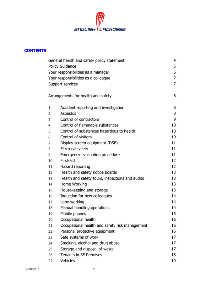 health-and-safety-policy-in-word-and-pdf-formats-page-2-of-22