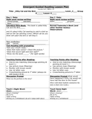 Lesson Plan Template - download free documents for PDF, Word and Excel