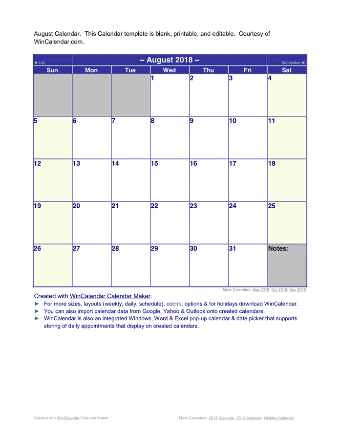 august-2018-calendar-download-free-documents-for-pdf-word-and-excel