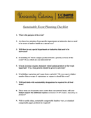 Sustainable Event Planning Checklist page 1 preview