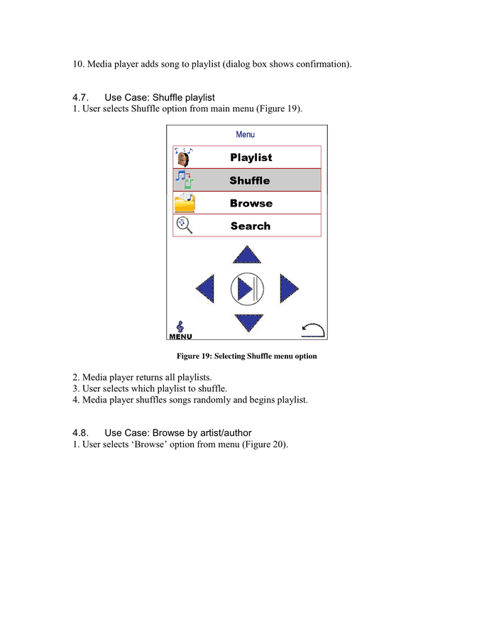 Software Design Document Sample in Word and Pdf formats - page 17 of 22