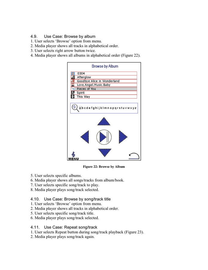 Software Design Document Sample in Word and Pdf formats - page 19 of 22