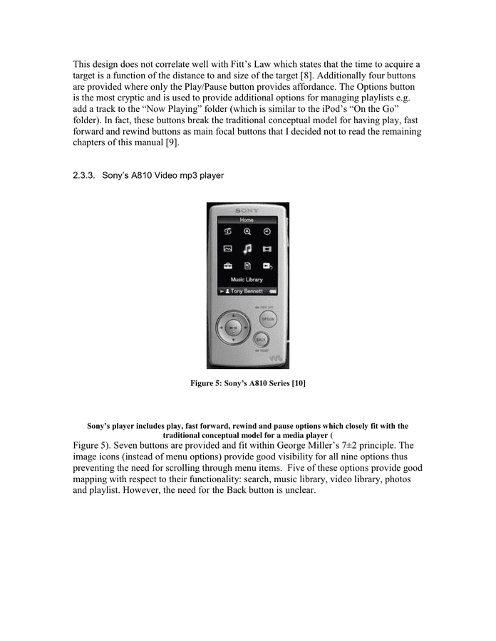 Software Design Document Sample in Word and Pdf formats - page 5 of 22