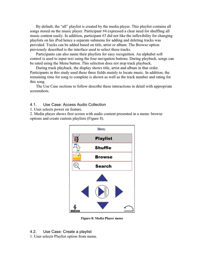 Software Design Document Sample in Word and Pdf formats - page 9 of 22