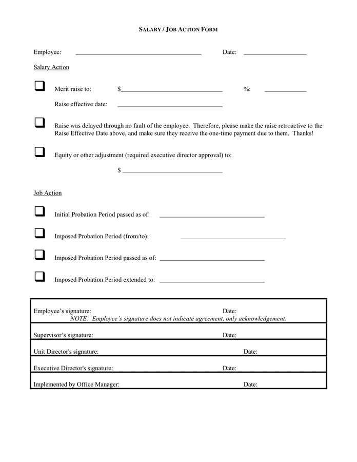 EMPLOYEE PERFORMANCE EVALUATION FORM in Word and Pdf formats - page 7 of 9