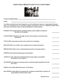 GROUP ORAL PRESENTATION EVALUATION FORM page 1 preview