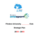 STRATEGIC PLAN TEMPLATE page 1 preview