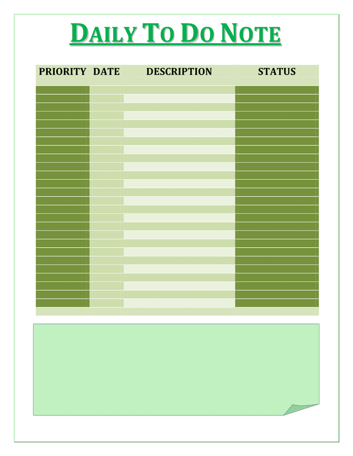 To Do List Template Download Free Documents For PDF Word And Excel