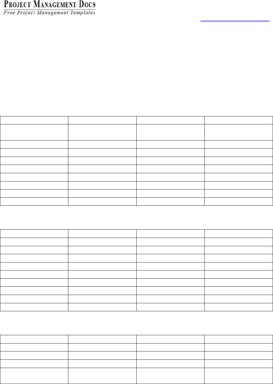 Training Plan Template in Word and Pdf formats - page 7 of 9