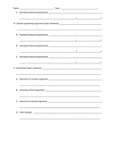 Outline Example - download free documents for PDF, Word and Excel