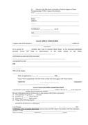 Loan Application Form page 1 preview