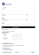 Credit Application Form page 2 preview