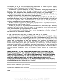 LIABILITY RELEASE FORM page 2 preview