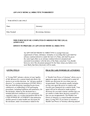 ADVANCE MEDICAL DIRECTIVE WORKSHEET in Word and Pdf formats