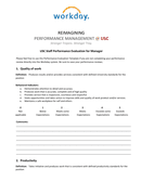 Performance Evaluation Template page 1 preview