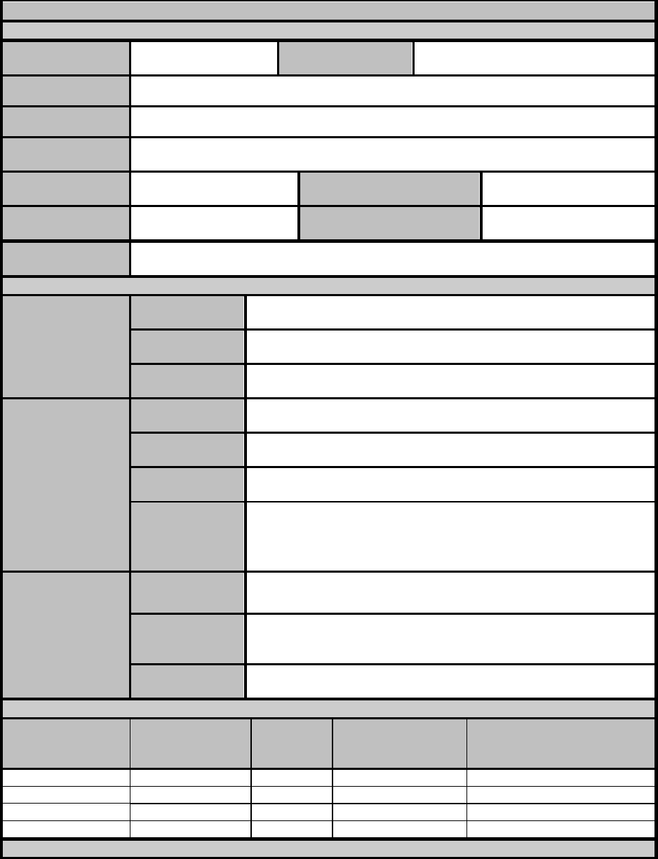 Threat Assessment Report Template