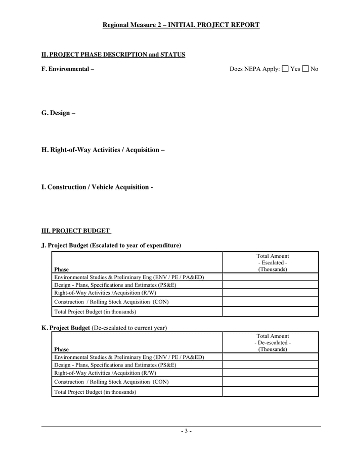 Initial project report in Word and Pdf formats - page 3 of 7