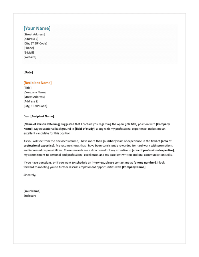 functional resume cover letter