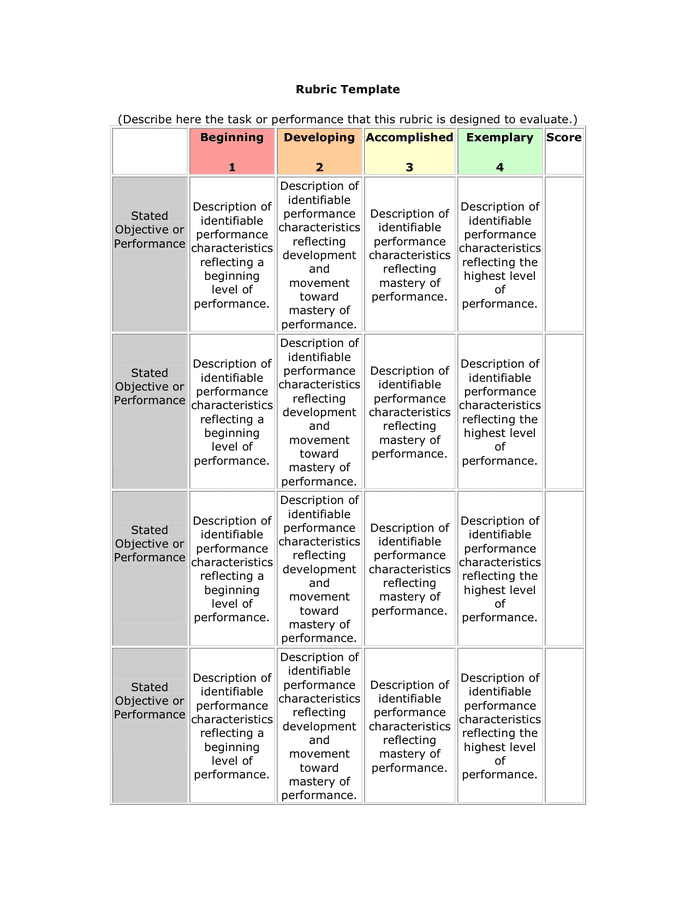 rubric-template-in-word-and-pdf-formats
