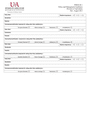 Employee Performance Evaluation Rating Form in Word and Pdf formats