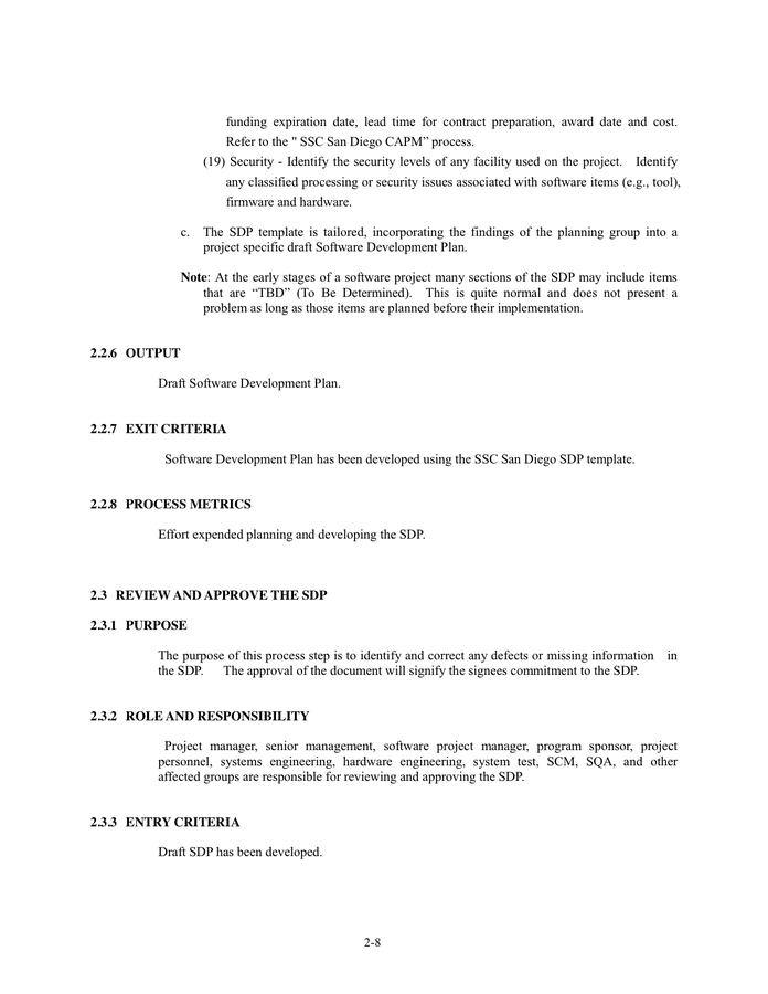 Software Project Planning in Word and Pdf formats - page 21 of 30