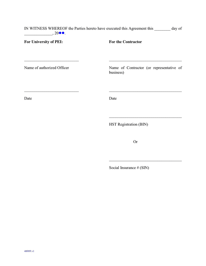 FEE FOR SERVICE CONTRACT In Word And Pdf Formats Page 7 Of 15