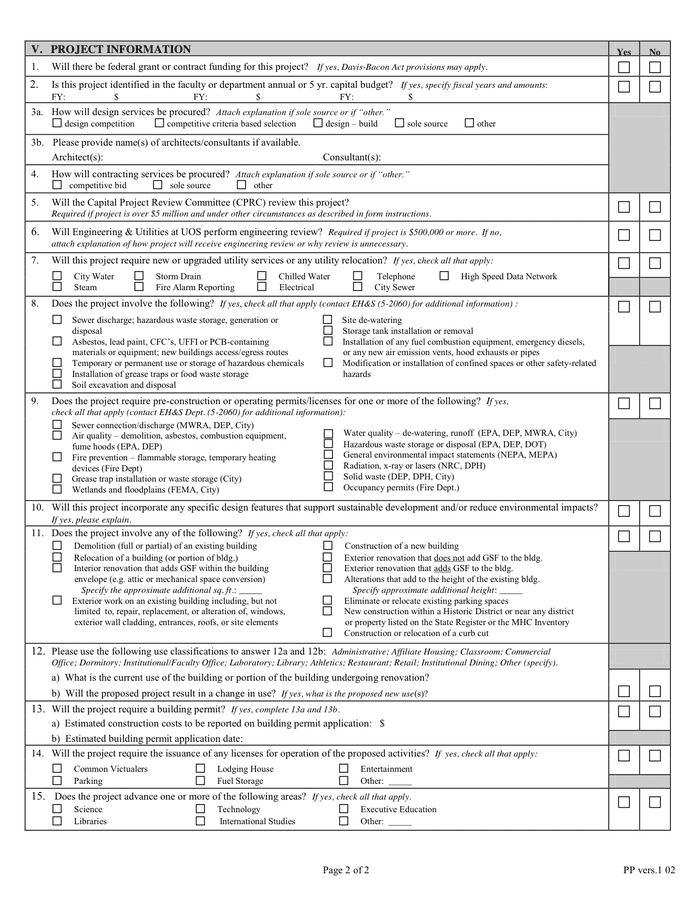 PROJECT PROPOSAL in Word and Pdf formats - page 2 of 2