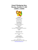 Nomads Thanksgiving Menu page 1 preview