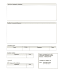 Student Evaluation Form - download free documents for PDF, Word and Excel