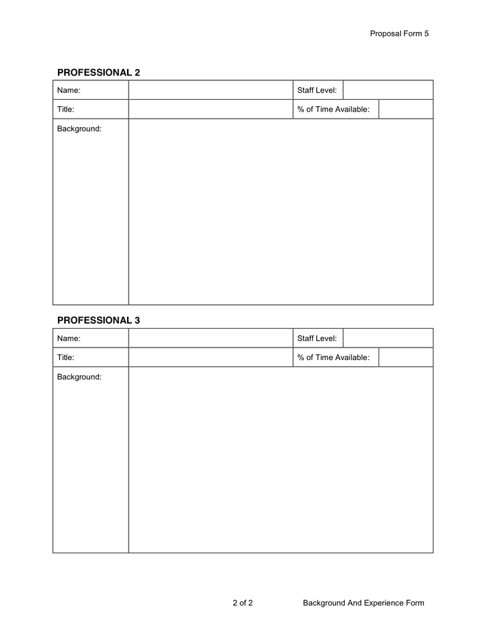 REFERENCES FORM in Word and Pdf formats - page 2 of 2