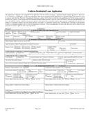 Country Home Loan Application page 1 preview