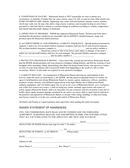HORSE RIDING AGREEMENT AND LIABILITY RELEASE FORM page 2 preview