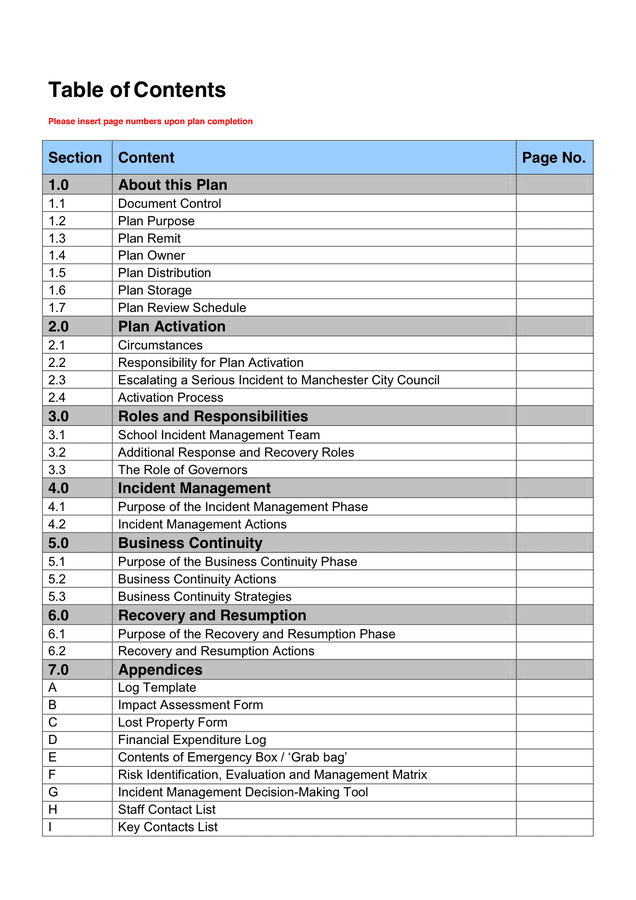 school-business-continuity-plan-template-in-word-and-pdf-formats-page