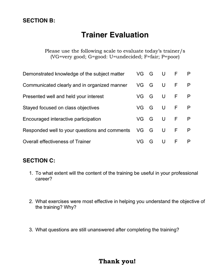 training-evaluation-form-in-word-and-pdf-formats-page-2-of-3