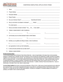 Employee Application Form