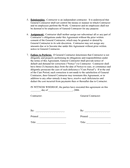 Service Agreement page 2 preview