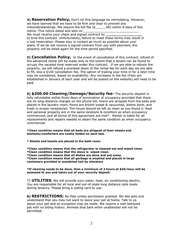 vacation rental business plan pdf vacation rental business plan pdf