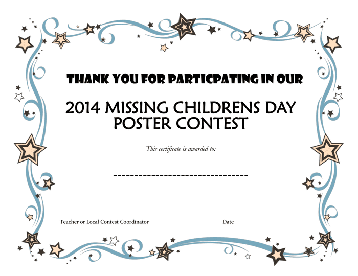 Award Certificate Templates - download free documents for PDF, Word and ...