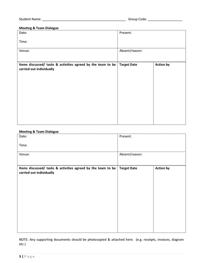 BUSINESS PROPOSAL FORM in Word and Pdf formats - page 3 of 4