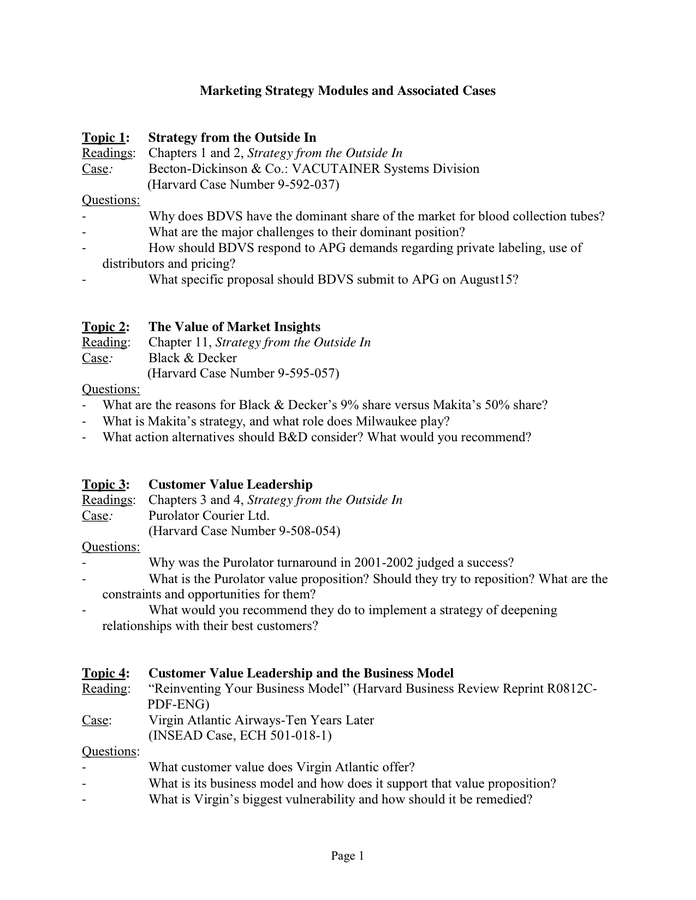 Marketing Strategy Template - download free documents for PDF, Word and